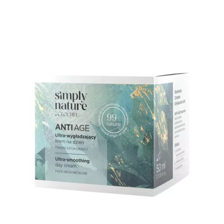 Clochee - Simply Nature - Ultra-Wygładzający Krem na Dzień - 50ml OUTLET