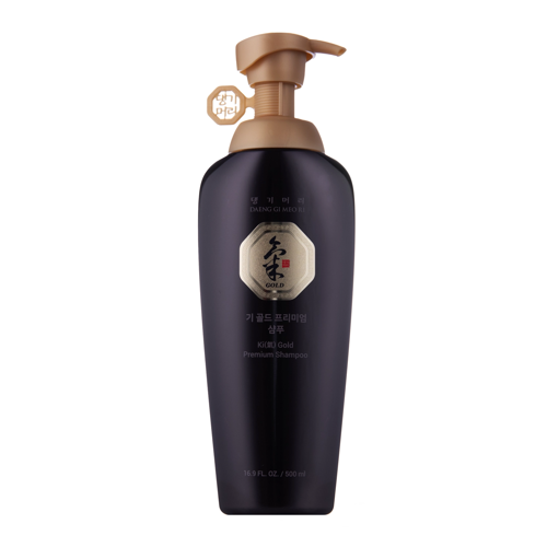 Daeng Gi Meo Ri - Ki Gold Premium Shampoo - Wzmacniający Szampon do Włosów Suchych i Łamliwych - 500ml