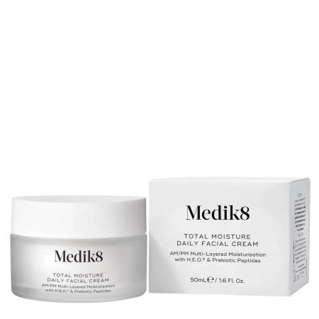 Medik8 - Total Moisture Daily Facial Cream - Intensywnie Nawilżający Krem do Twarzy - 50ml  OUTLET