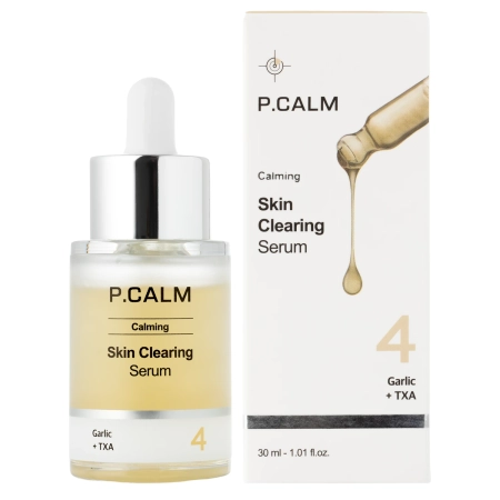 P.Calm - Garlic TXA 4 Skin Clearing Serum - Wzmacniająco-Kojące Serum do Twarzy - 30ml