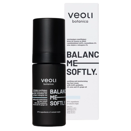 Veoli Botanica - Balance Me Softly - Wyciszająco-Nawilżający Krem do Twarzy na Dzień - 30ml
