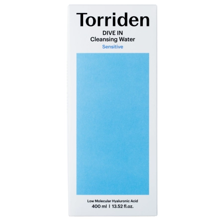 Torriden - Dive In - Low Molecular Hyaluronic Acid Cleansing Water - Nawilżający Płyn Micelarny - 400ml 