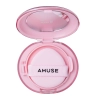 Amuse - Dew Power Vegan Cushion - Wegański Podkład o Rozświetlającym Wykończeniu w Poduszce - 01 Pure - 15g