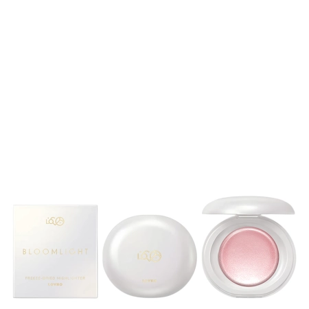 LOVRO - Bloomlight Freeze-Dried Highlighter - Rozświetlacz do Twarzy - 02 Pink Quartz - 3,8g