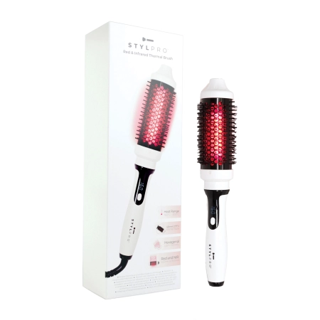 Stylpro - Red & Infrared Thermal Brush - Szczotka Termiczna do Stylizacji Włosów