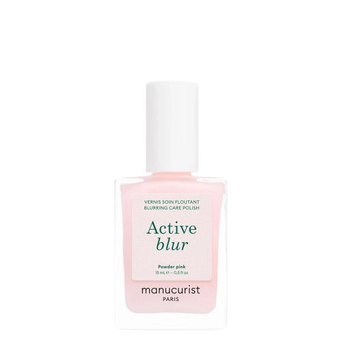 Manucurist - Active - Active Blur - Pielęgnujący Lakier 2w1 - Powder Pink - 15ml