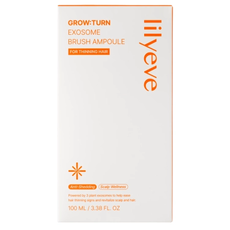 lilyeve - Grow:Turn Exosome Brush Ampoule - Wzmacniająca Ampułka do Włosów i Skóry Głowy - 100ml OUTLET