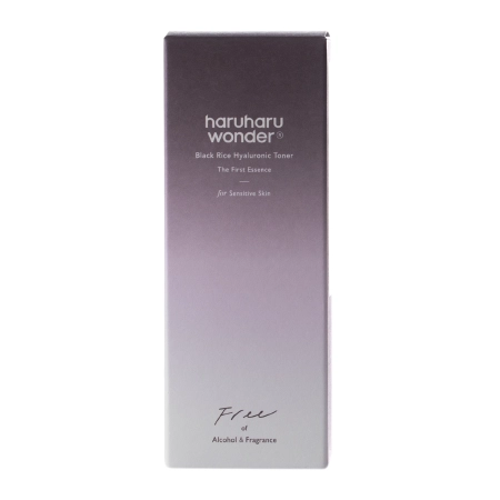 Haruharu Wonder - Black Rice Hyaluronic Toner Free - Bezzapachowy Tonik Nawilżający do Twarzy z Fermentem Ryżowym - 150ml