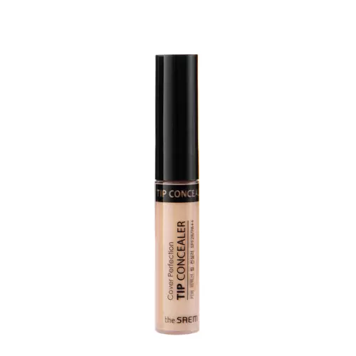 The Saem - Cover Perfection Tip Concealer - SPF 28/PA++ - Kryjący Korektor - 1.75 Middle Beige - 6,5ml
