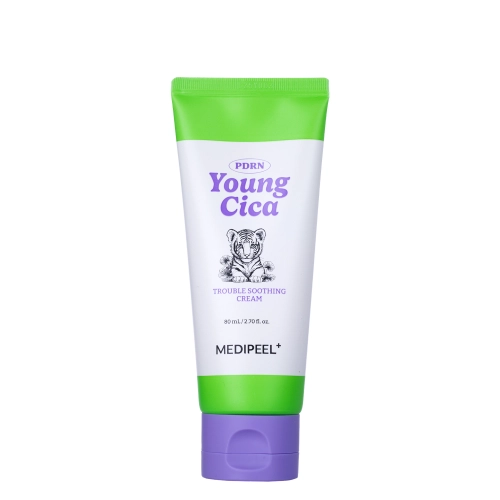 Medi-Peel - Young Cica PDRN Trouble Soothing Cream - Kojący Krem do Twarzy - 80ml