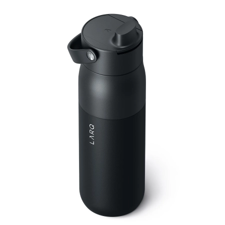 LARQ - Bottle Swig Top - Butelka Termiczna ze Słomką - Obsidian Black - 680ml 