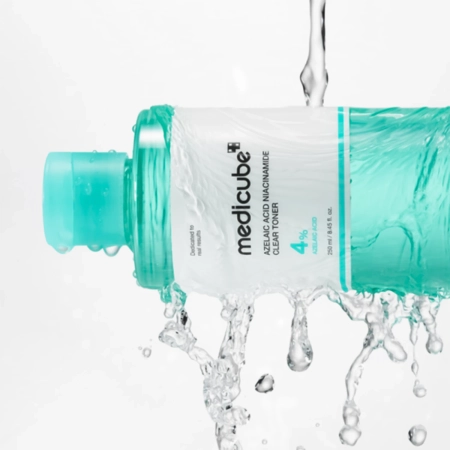 Medicube - Azelaic Acid Clear Toner - Oczyszczający Tonik Rozjaśniający z Kwasem Azelainowym - 250ml