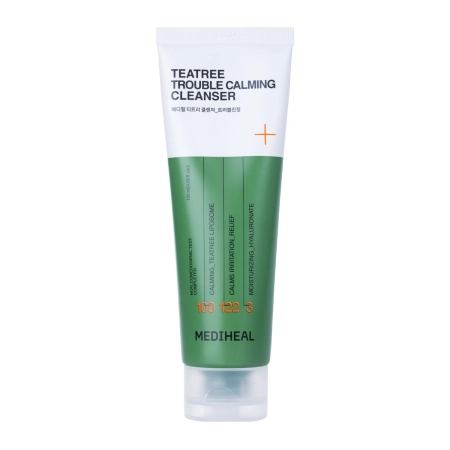 Mediheal - Teatree Trouble Calming Cleanser - Pianka Oczyszczająca do Twarzy z Olejkiem z Drzewa Herbacianego - 120ml