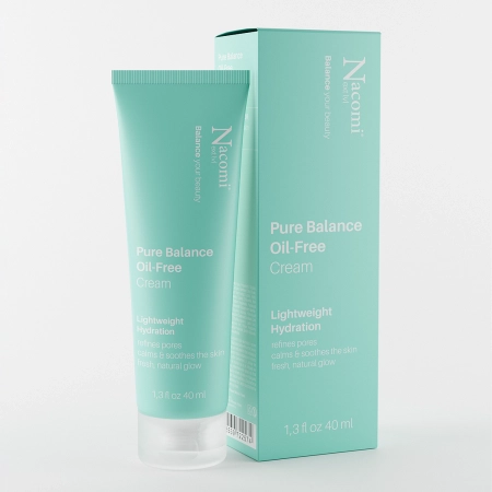 Nacomi - Pure Balance Oil-Free -  Krem Nawilżający Pure Balance - 40ml