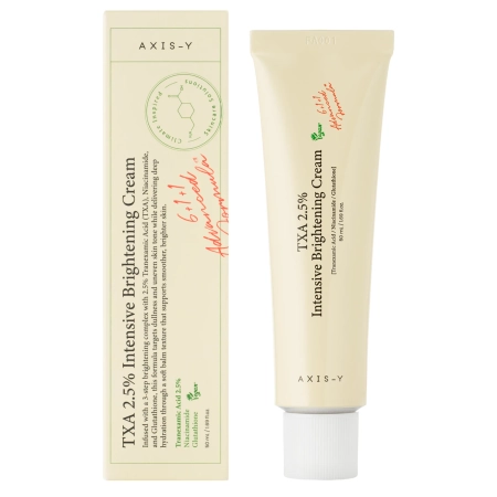 Axis-y - TXA 2.5% Intensive Brightening Cream - Intensywnie Rozjaśniający Krem do Twarzy - 50ml