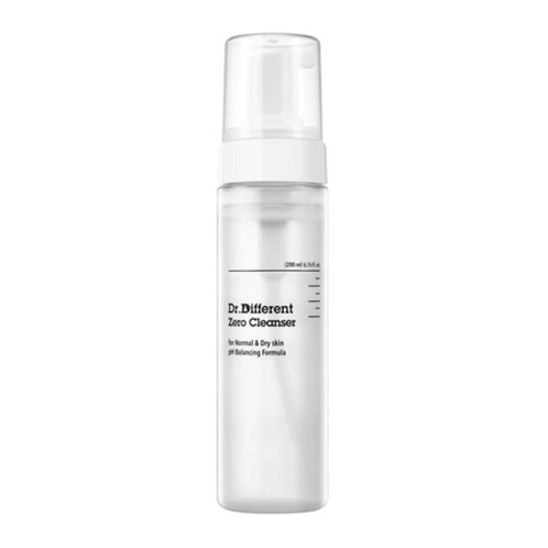 Dr.Different - Zero Cleanser for Normal & Dry Skin - Hipoalergiczna Pianka do Mycia Twarzy - 200ml