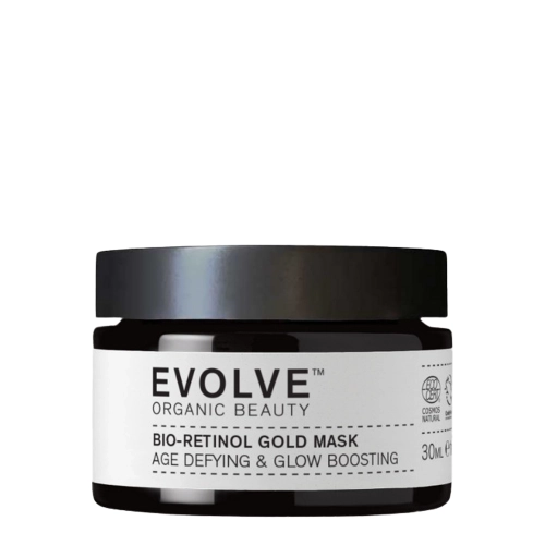 Evolve Organic Beauty - Bio-Retinol Gold Mask - Złota Maska do Twarzy z Bio-Retinolem - 30ml