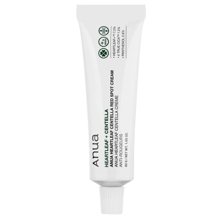 Anua - Heartleaf Centella Red Spot Cream - Kojący Krem do Skóry Problematycznej - 30g