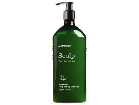 Aromatica - Rosemary Scalp Scaling Shampoo - Oczyszczający Rozmarynowy Szampon - 400ml