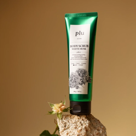 plu - Body Scrub - Peeling do Ciała - White Musk - 200g