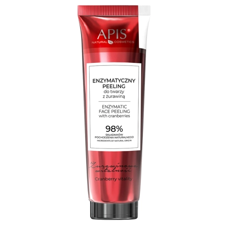 Apis - Enzymatic Face Scrub - Enzymatyczny Peeling do Twarzy z Żurawiną - 100ml 
