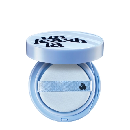 Unleashia - Babe Skin Baby Blue Cushion SPF 40 PA++ - Podkład w Poduszce - 21C Baby Cheek -15g