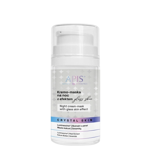 Apis - Crystal Skin - Kremo-Maska na Noc z Efektem Glass Skin - 50ml - OUTLET