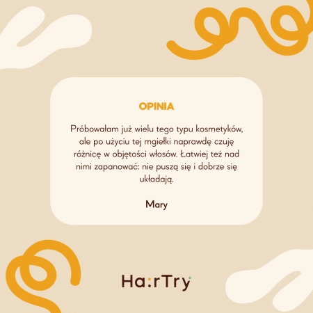 HairTry - Push Up - Mgiełka dodająca sprężystości i objętości - 250ml