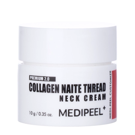 Medi-Peel - Premium Naite Thread Neck Cream 2.0 - Krem do Pielęgnacji Skóry Szyji - Mini - 10ml