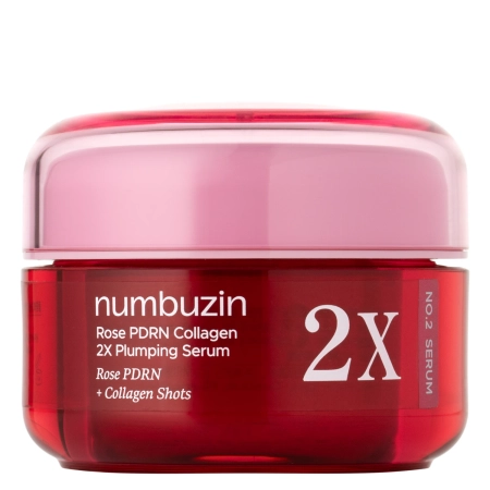 Numbuzin - No.2 Rose PDRN Collagen 2X Plumping Serum - Serum Ujędrniająco-Wypełniające - 30ml