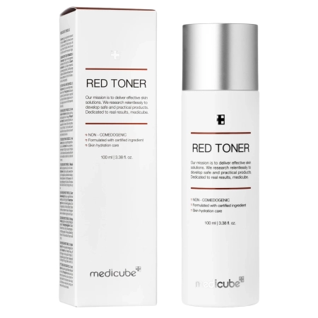 Medicube - Red Toner 2.0 - Tonik do Cery Trądzikowej i Problematycznej - 100ml