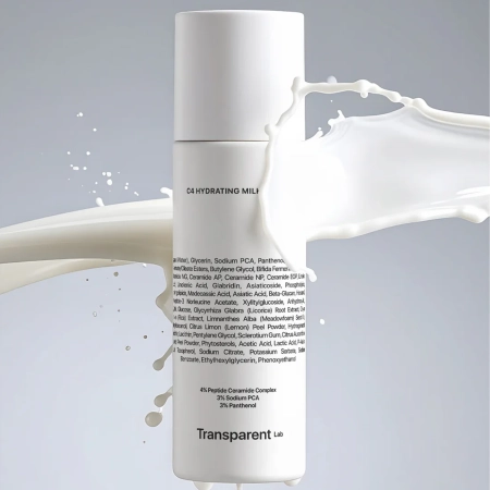 Transparent Lab - C4 Hydrating Milky Toner - Tonik Wzmacniający Barierę Hydrolipidową - 130ml