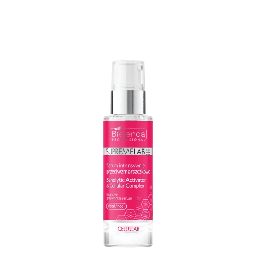 Bielenda Professional - Supremelab - Cellular - Serum Intensywnie Przeciwzmarszczkowe - Senolytic Activator & Cellular Complex - 30ml