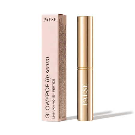 Paese - GlowyPop Lip Serum – Pielęgnujące Serum do Ust w Formie Błyszczącej Pomadki - 500 Frosted Plum - 2,2g