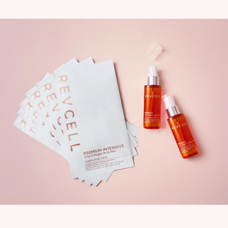 REVCELL - Premium Intensive Vita Collagen Activfilm Full Face - Kolagenowa Maska Rozpuszczalna - 1szt/3,603g