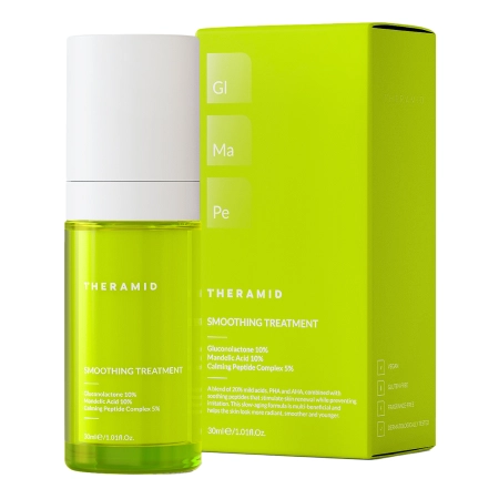 Theramid - Smoothing Treatment - Zabieg Przeciwstarzeniowy z Łagodnymi Kwasami AHA/PHA - 30ml