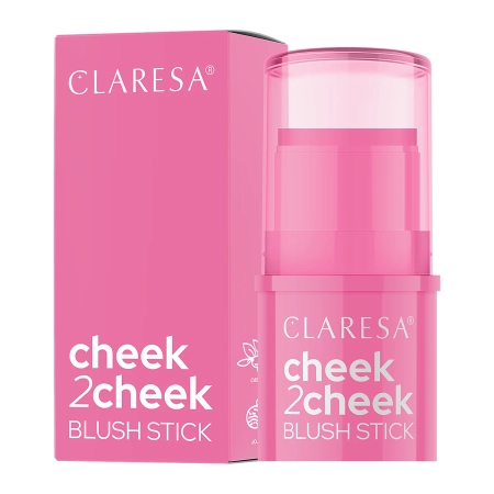 Claresa - Cheek 2 Cheek - Róż w Sztyfcie - 01 Candy Pink - 6g