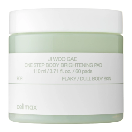Celimax - Ji.Woo.Gae One Step Body Brightening Pad - Peelingujące Płatki do Ciała - 60szt