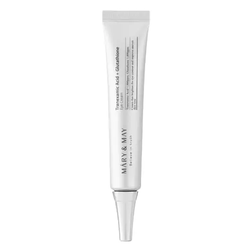 Mary&May - Tranexamic Acid + Glutathion Eye Cream - Rozjaśniający Krem pod Oczy - 30ml