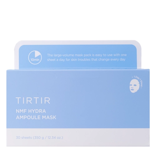 TIRTIR - NMF Hydra Ampoule Mask - Zestaw Nawilżających Maseczek do Twarzy - 30szt/350g