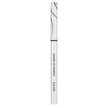 Clio - Sharp, So Simple Waterproof Pencil Liner - Wodoodporna Kredka do Oczu - 02 Brown - 0,14g