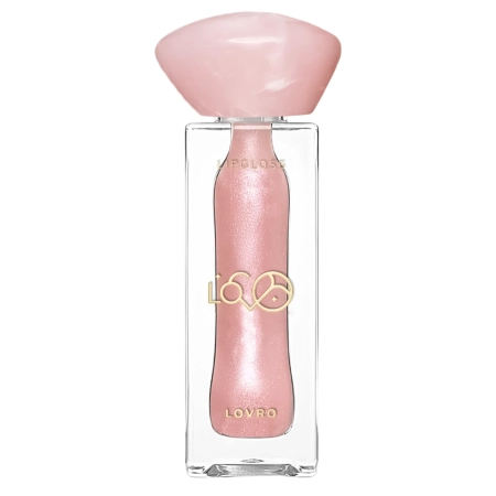 LOVRO - Bloomlight Lipgloss - Błyszczyk Optycznie Powiększający Usta z Efektem Chłodzenia - 03 Pearl Whisper - 5,5g