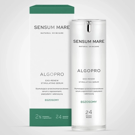 Sensum Mare - Stymulująco-Przeciwzmarszczkowe Serum z Egzosomami, Peptydami i Adenozyną - 30ml