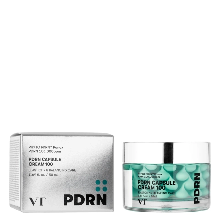 VT Cosmetics - PDRN Capsule Cream 100 - Regenerujący Krem do Twarzy z PDRN - 50ml