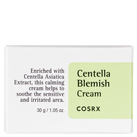 COSRX - Centella Blemish Cream - Krem Łagodzący do Skóry Problematycznej - 30ml