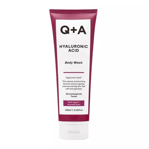 Q+A - Hyaluronic Acid Body Wash - Nawilżający Żel do Mycia Ciała z Kwasem Hialuronowym - 250ml