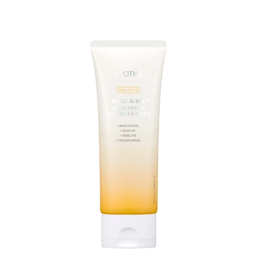 APOTHE - Baku-Kaol Brightening Scrub Cleanser - Rozświetlający Żel Peelingujący - 100 ml