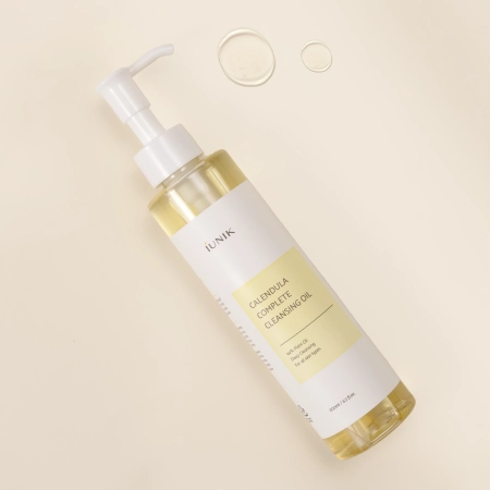 iUNIK - Calendula Complete Cleansing Oil - Olejek do Demakijażu z Ekstraktem z Nagietka - 200ml