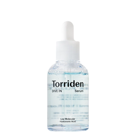 Torriden - Dive-In - Low Molecule Hyaluronic Acid Serum - Serum Nawilżające z Niskocząsteczkowym Kwasem Hialuronowym i Ceramidami - 50ml