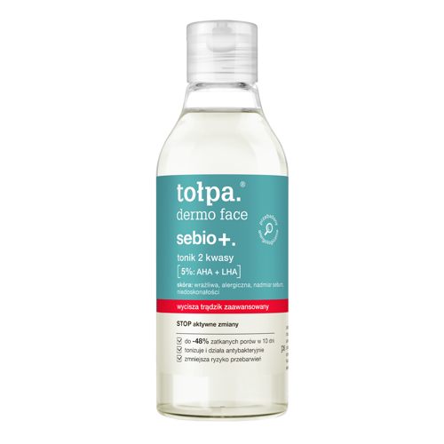Tołpa - Dermo Face Sebio+ - Tonik 2 Kwasy - 200ml